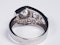 Art deco diamond dress ring  DBGEMS - image 2