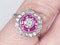 Art Deco Ruby and Diamond Target Ring  DBGEMS - image 2