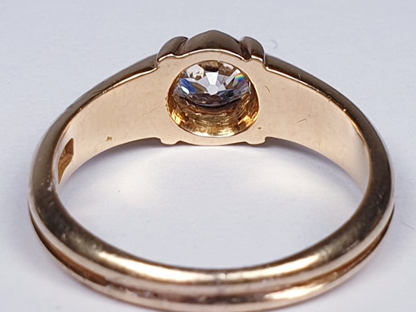 Gentleman's old cut diamond ring  DBGEMS - image 6