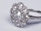 Art Deco French Diamond Cluster Ring  DBGEMS - image 2