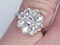 Art Deco French Diamond Cluster Ring  DBGEMS - image 1