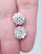 diamond cluster earrings DBGEMS - image 2