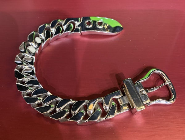 Hermes silver bracelet - image 1
