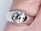 1.25ct old European transitional cut diamond engagement ring  DBGEMS - image 3
