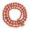 A rare row of large C19 th Mediterranean coral beads - image 1