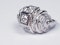 1940's French Diamond Architectural Modernist Ring  DBGEMS - image 1