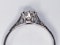 Art Deco Solitaire Diamond Engagement Ring  DBGEMS - image 2