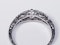 Art Deco Diamond Single Stone Ring  DBGEMS - image 2