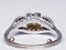 yellow diamond engagement ring  DBGEMS - image 4