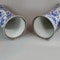 Near pair of Chinese blue and white beaker vases, Kangxi (1662-1722) - image 5