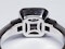 Asscher Cut Diamond Engagement Ring  DBGEMS - image 3