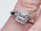 Asscher Cut Diamond Engagement Ring  DBGEMS - image 4