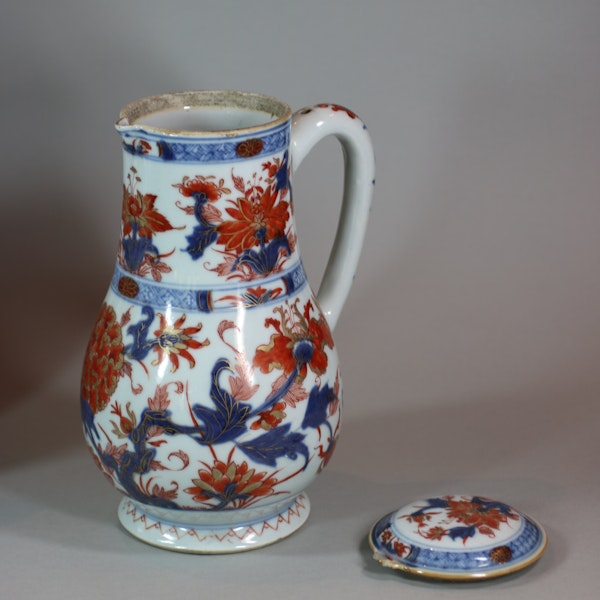 Chinese imari jug and basin, late Kangxi (circa 1720) - image 6