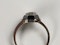 French Onyx and Diamond Lozenge Engagement Ring  DBGEMS - image 5