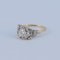 1950's, 18ct White\Yellow Gold and Diamond stone set Ring, SHAPIRO & Co since1979 - image 1
