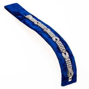 Art Deco French diamond bracelet