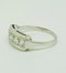 Half Eternity 5-stone Diamond Ring, 18K white gold. - image 2