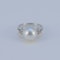 1980's, 18ct White Gold & South Sea Pearl & Diamond stone set Ring, SHAPIRO & Co since1979 - image 1