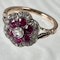 1860 ruby and diamond ring - image 1