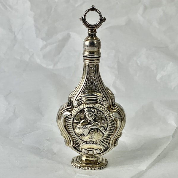 1720 silver perfume bottle - image 2
