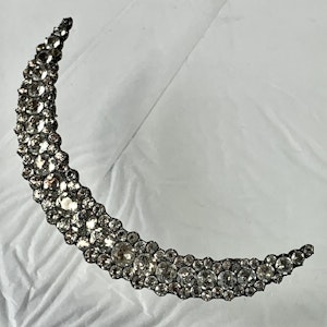 1780 silver and paste brooch