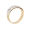 18K yellow/white gold 1.00ct Diamond Ring - image 2