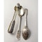 Date Moscow 1866 & 1867, Russian Silver Niello Spoons & Sugar Tongs, SHAPIRO & Co since1979 - image 8