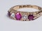 Antique Ruby and Diamond Ring  DBGEMS - image 2
