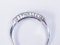 art deco gem ruby and diamond half hoop eternity ring  DBGEMS - image 4