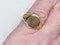 Gold Signet Ring  DBGEMS - image 3
