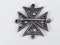 18th century black dot paste Maltese cross  DBGEMS - image 1
