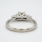 18K white gold 0.51ct Diamond Solitaire Engagement Ring. - image 4