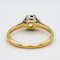 18K yellow gold 0.50ct Diamond Solitaire Engagement Ring. - image 4