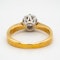 18K yellow gold 0.50ct Diamond Solitaire Engagement Ring - image 4