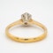 14K yellow gold 0.50ct Diamond Solitaire Engagement Ring. - image 4