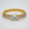 18K yellow gold 0.51ct Diamond Solitaire Engagement Ring - image 1