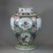 Chinese famille verte baluster vase, Kangxi (1662-1722) - image 4