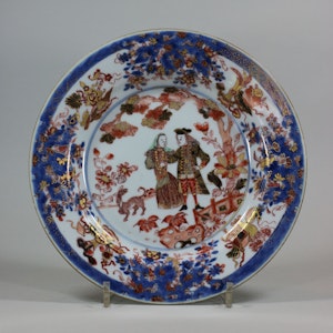 Chinese verte-imari ‘Governor Duff’ plate, Yongzheng, circa 1725-30