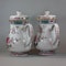 Pair of large Chinese famille rose jugs and covers, Qianlong (1736-95) - image 3