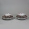 Pair of Chinese famille rose teabowls and saucers, Yongzheng (1723-35) - image 5