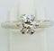 18K white gold, 0.75ct Diamond Solitaire Engagement Ring - image 4
