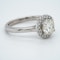 18K white gold 1.05ct Diamond Engagement Ring - image 2