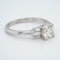 18K white gold 1.01ct Diamond Engagement Ring - image 2