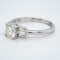 18K white gold 1.01ct Diamond Engagement Ring - image 4