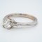 18K white gold 1.10ct Diamond Solitaire Engagement Ring - image 1