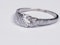 Art Deco Diamond Engagement Ring 3088   DBGEMS - image 2