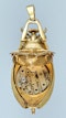 GOLD AND ENAMEL BEETLE FORM WATCH - image 2
