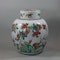 Chinese famille-verte ginger jar and cover, Kangxi (1662-1722) - image 3