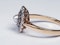 Edwardian Pearl and Diamond Target Ring 1355 DBGEMS - image 1