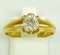 18K yellow gold 0.60ct Diamond Ring - image 4
